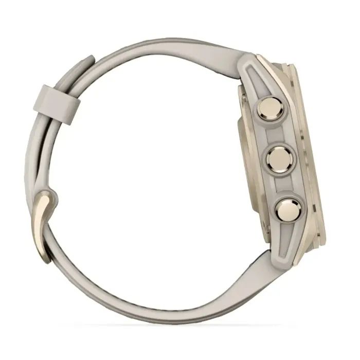 Смарт-годинник Garmin fenix 8 43mm, AMOLED, Saph, SftGldSS/FgGry, FogGry/DkSndbnd, GPS (010-02903-11) зображення 4