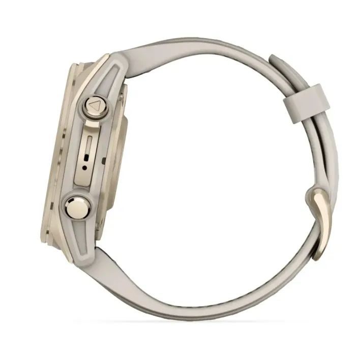 Смарт-годинник Garmin fenix 8 43mm, AMOLED, Saph, SftGldSS/FgGry, FogGry/DkSndbnd, GPS (010-02903-11) зображення 5
