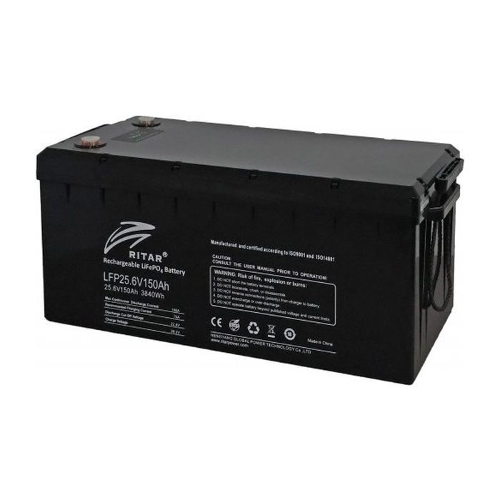 Фото - Батарея для ДБЖ RITAR Батарея LiFePo4  25.6V 150Ah  LFP25.6V150Ah G2 (LFP25.6V150Ah G2)