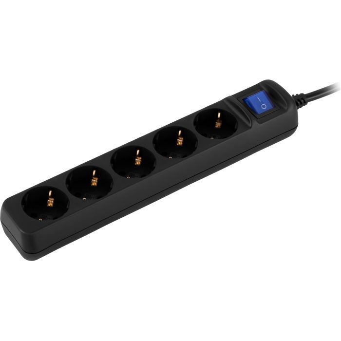Сетевой удлинитель 2E 2E-U05ES15M10BK изображение 3