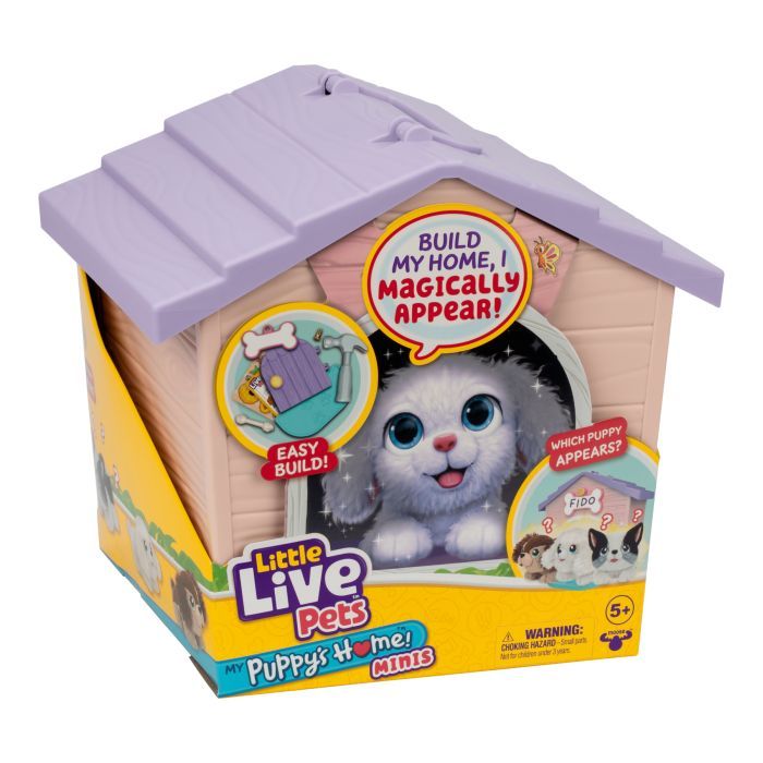 Мягкая игрушка Moose Little Live Pets Дом с сюрпризом мини розовый (26617) изображение 2