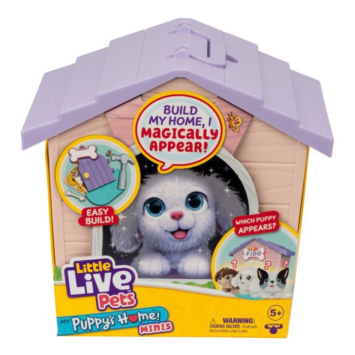 Мягкая игрушка Moose Little Live Pets Дом с сюрпризом мини розовый (26617) изображение 4