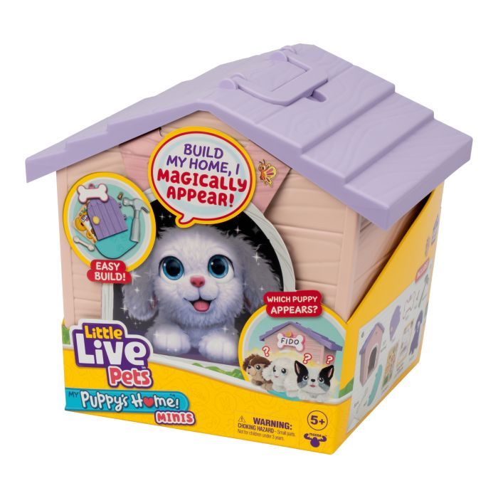 Мягкая игрушка Moose Little Live Pets Дом с сюрпризом мини розовый (26617) изображение 7