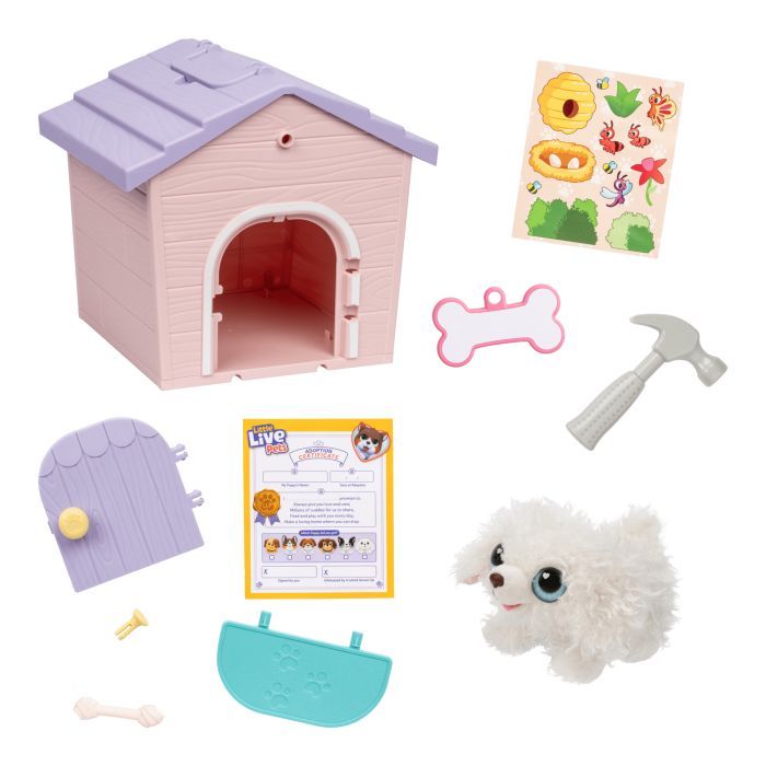 Мягкая игрушка Moose Little Live Pets Дом с сюрпризом мини розовый (26617) изображение 8