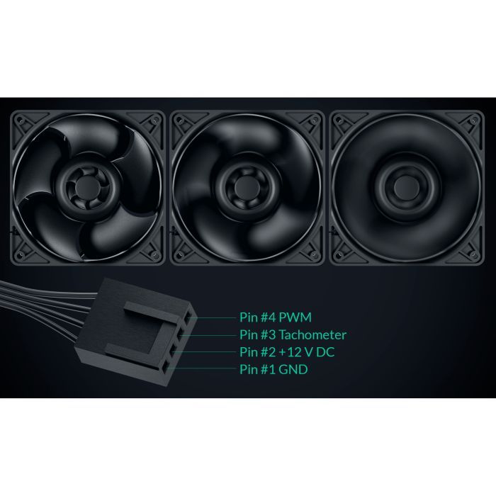 Кулер для корпуса Arctic S12038-4K 3-PACK (ACFAN00303A) изображение 7