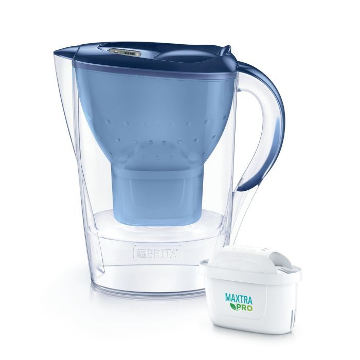 Фільтр-глечик Brita Marella Memo MXPro 2.4л (1.4л води) з фільтр-картриджем, графіт (1052794)