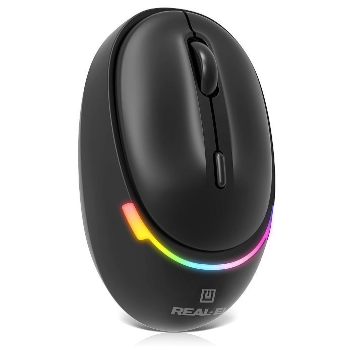 Мышка REAL-EL RM-440W Wireless/Bluetooth Black (EL123200045) изображение 5