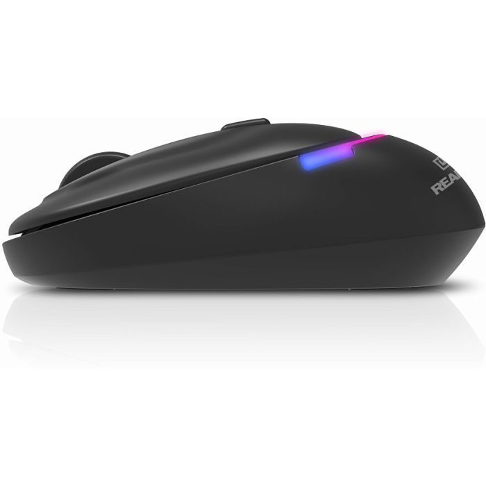 Мышка REAL-EL RM-440W Wireless/Bluetooth Black (EL123200045) изображение 8