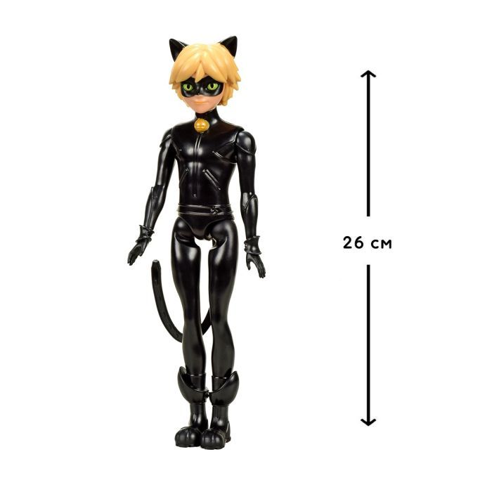 Кукла Miraculous Леди Баг и Супер-Кот серии Basic - Супер-Кот 26 см (50262) изображение 2