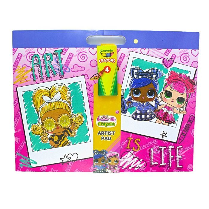 Набор для творчества Crayola Арт-блокнот (35057) изображение 6