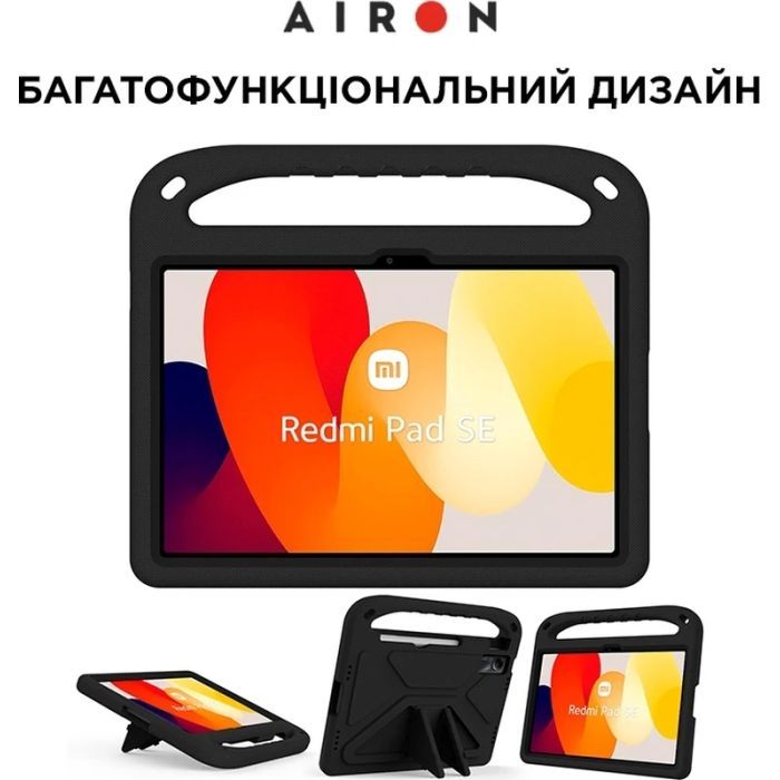 Чехол для планшета AirOn EVA Premium Xiaomi Redmi Pad SE 11" 2023 black (4822352781133) изображение 2