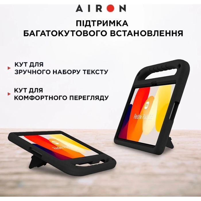 Чехол для планшета AirOn EVA Premium Xiaomi Redmi Pad SE 11" 2023 black (4822352781133) изображение 5
