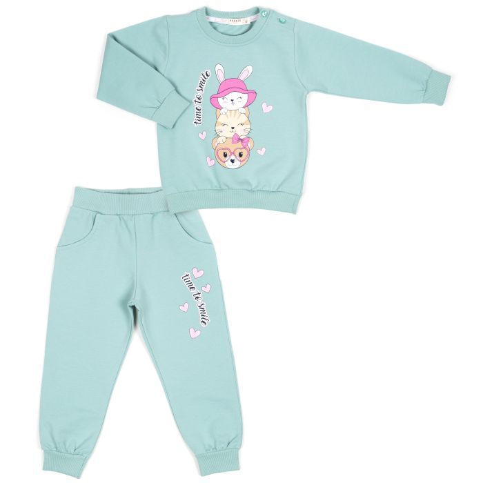 Набор детской одежды Breeze TIME TO SMILE (20888-98G-mint)