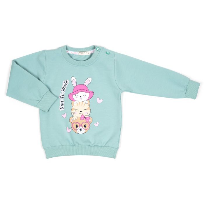 Набор детской одежды Breeze TIME TO SMILE (20888-98G-mint) изображение 2
