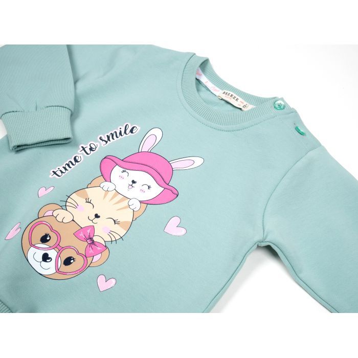 Набор детской одежды Breeze TIME TO SMILE (20888-98G-mint) изображение 6