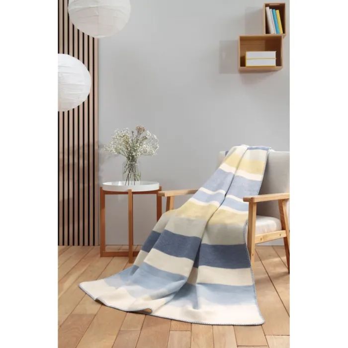 Плед Billerbeck Wohndecke Exact blue 150х200 (807625) зображення 4