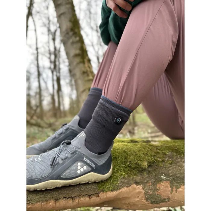 Водонепроницаемые носки Dexshell Running Lite 2.0 Socks сірі розмір L (43-46) (DS20610TLG2.0-L) изображение 2
