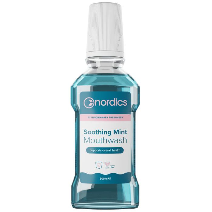 Ополаскиватель для полости рта Nordics Soothing Mint Освежающий 300 мл (3800500324562)