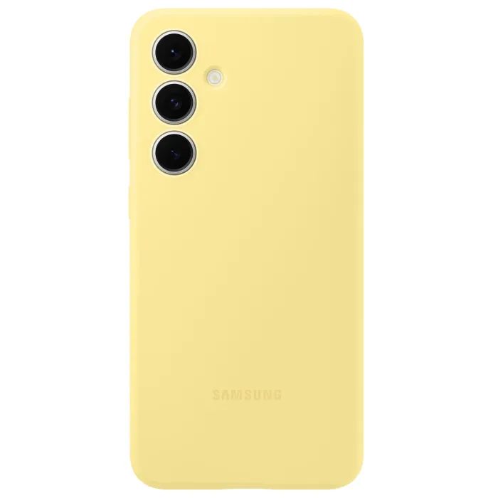 Чохол до мобільного телефона Samsung Silicone Case Samsung Galaxy S24 FE Yellow (EF-PS721CYEGWW) зображення 3