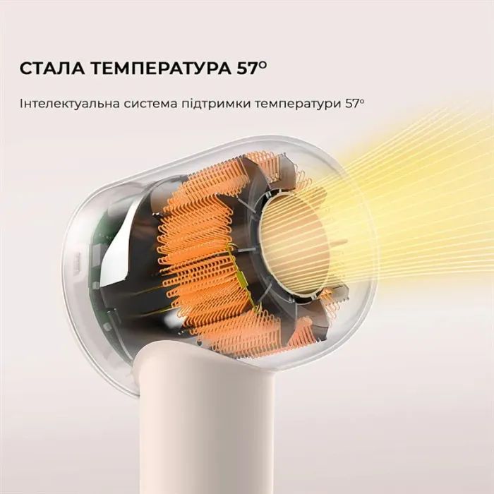 Фен Dreame Gleam White (AHD12A-WH) зображення 4