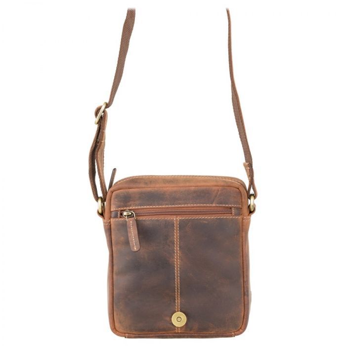 Сумка Visconti S7 Messenger Bag A5 Oil Tan (S7 OIL TAN) изображение 4