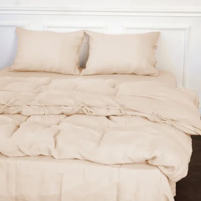 Постельное белье MirSon Лен Natural Linen Amalia 160х220х2 (2200008248765)
