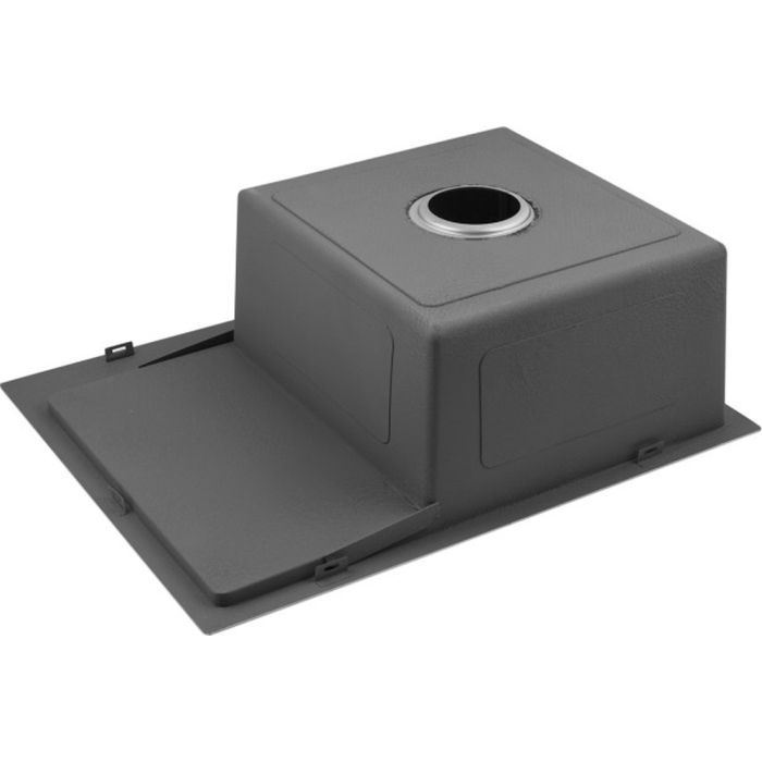 Мойка кухонная Kroner Schwarze-6350LHMPVD (CV031322) изображение 2