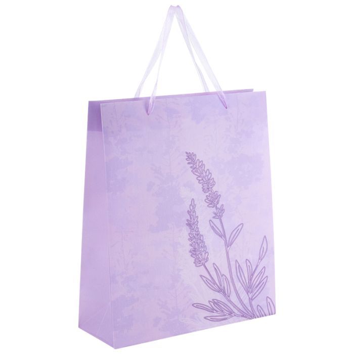 Подарунковий пакет Axent пластиковий Lavender-3, 32х27 см (8504-35-A) зображення 2