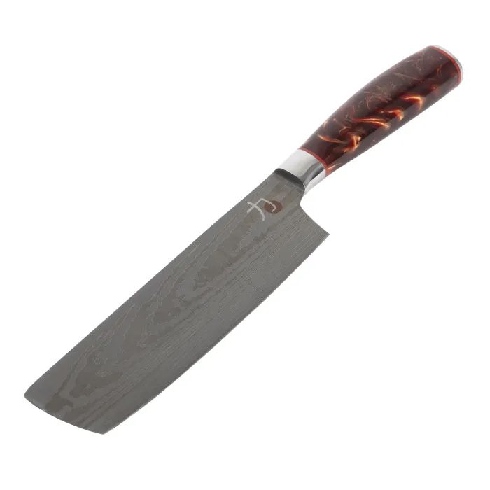 Кухонный нож MasterPro Tetsu, для шинкування 17.5 см, коричневий (BGMP-4125-BR) изображение 2