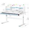 Парта Evo-kids Blue (TH-360 WG/BL) зображення 3