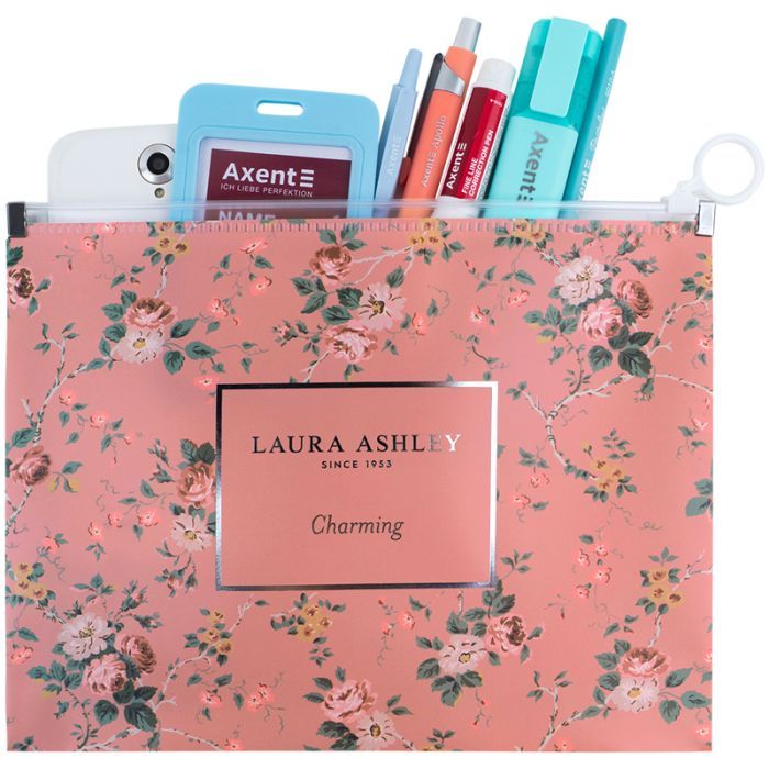 Папка на молнии Axent zip-lock А5 Laura Ashley, Charming (1498-30-A) изображение 3