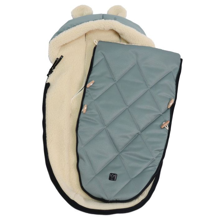 Чехол для ног Kaiser XL EARS WOOL 2 в 1, зимний, шоколадный (6582585) изображение 5