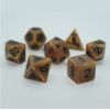 Набор кубиков для настольных игр Games 7 Days Ancient 7 Dice Set - Gold (g7danc01)