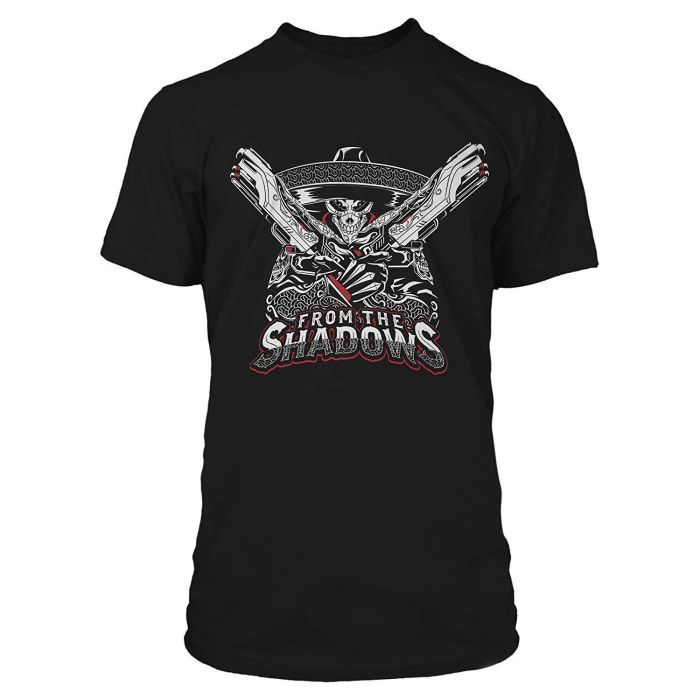 Футболка Jinx Overwatch - El Mariachi Premium Tee Black, L (JINX-7986 BLL) изображение 2