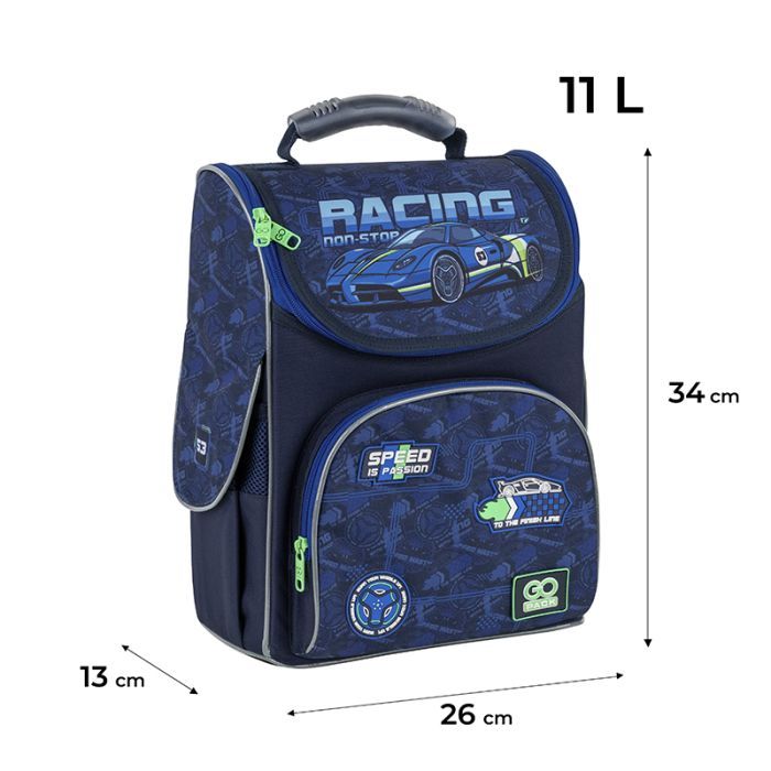 Портфель GoPack Education 5001S-6 Racing (GO25-5001S-6) изображение 2