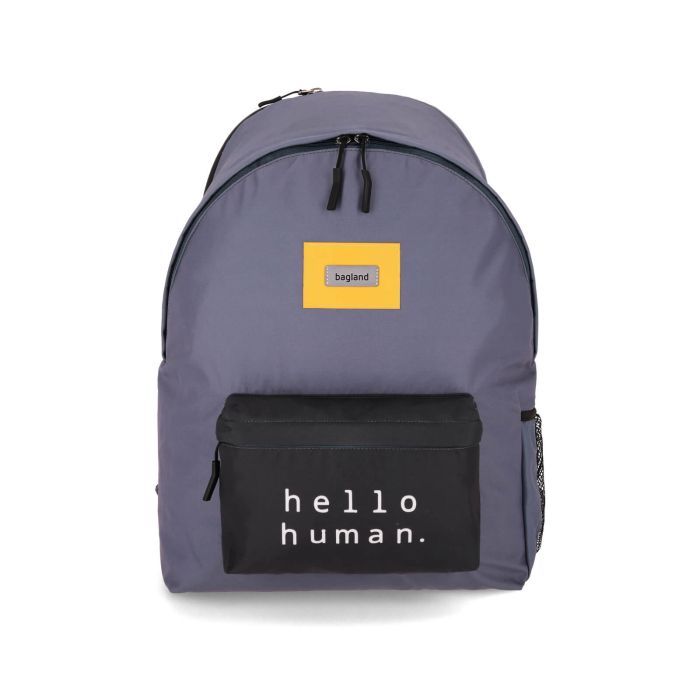 Рюкзак для ноутбука Bagland 17" Stylish XL 35L+print, gray 1339/00558694 (1120220801)