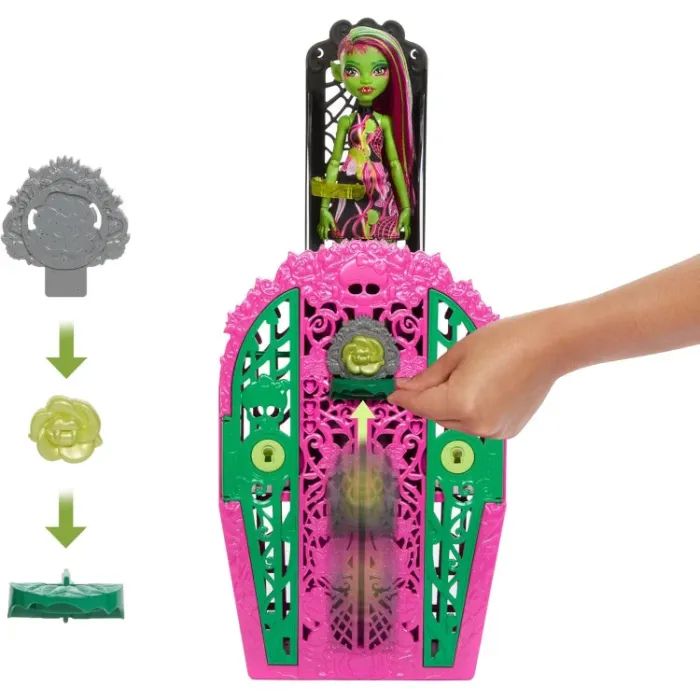 Кукла Monster High Набор-сюрприз Ужас-секреты Венеры серии Цвет и тьма (HYT75) изображение 2
