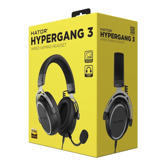 Наушники Hator Hypergang 3 Hi-Res White (ESH06) изображение 8