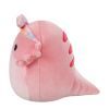 Мягкая игрушка Squishmallows Коралловый дракон 13 см (SQER01184) изображение 3