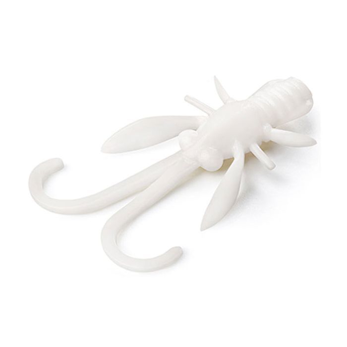 Силикон рыболовный FishUP Baffi Fly 1.5" 009 - White, cheese taste (10шт/уп) (1864.02.48)