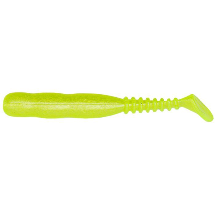Силикон рыболовный Reins Rockvibe Shad 3" 416 Glow Pearl Chart (15 шт/уп.) (1552.07.69)