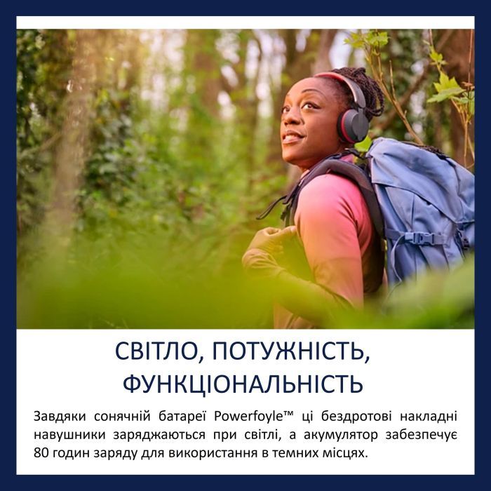 Навушники Philips TAA6219 Over-ear Wireless Mic Black (TAA6219BK/00) зображення 5