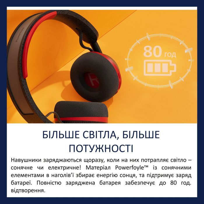 Навушники Philips TAA6219 Over-ear Wireless Mic Black (TAA6219BK/00) зображення 6