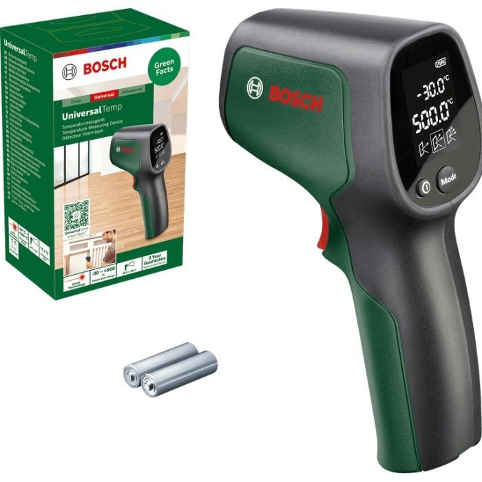 Пирометр Bosch UniversalTem -30...+500°С, 0.22кг (0.603.683.101)