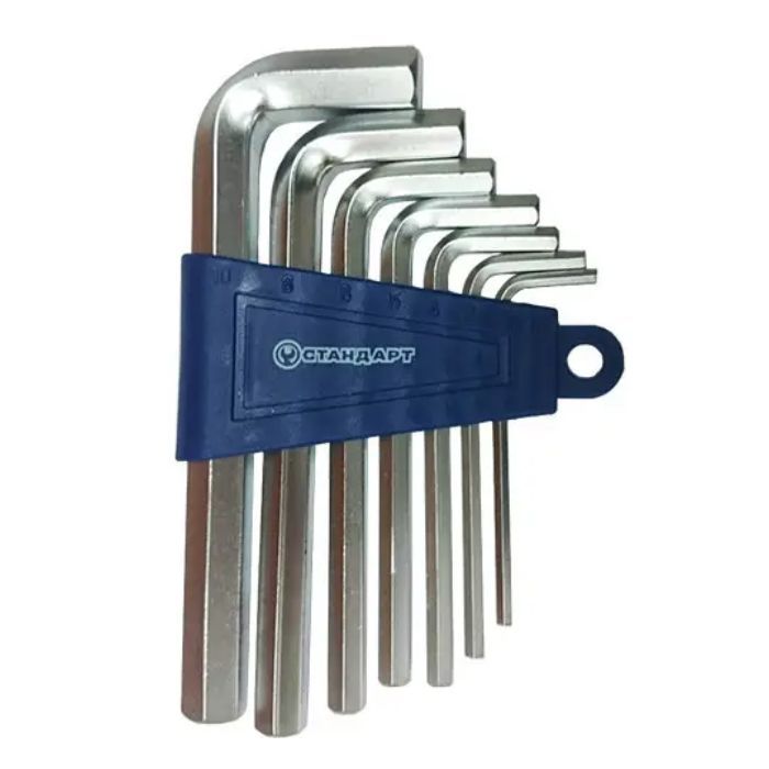 Ключ Стандарт шестигранный Г-образных 7шт. (HKS0701)