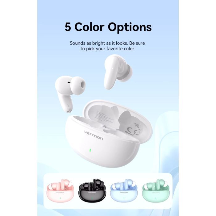 Наушники Vention Elf Earbuds E01 Blue (NBFS0) изображение 4