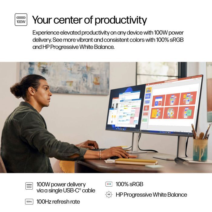 Монитор HP S5 Pro 527pu (9E0G5AA) изображение 10