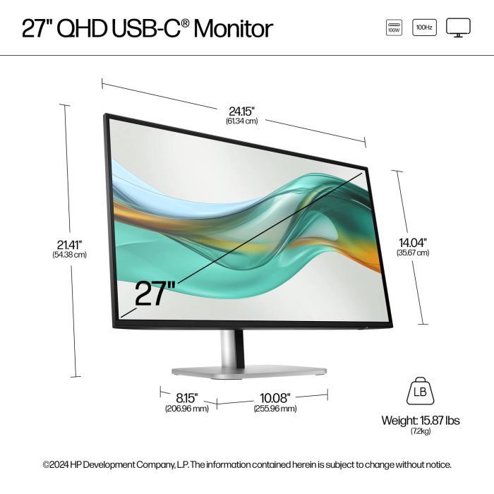 Монитор HP S5 Pro 527pu (9E0G5AA) изображение 11
