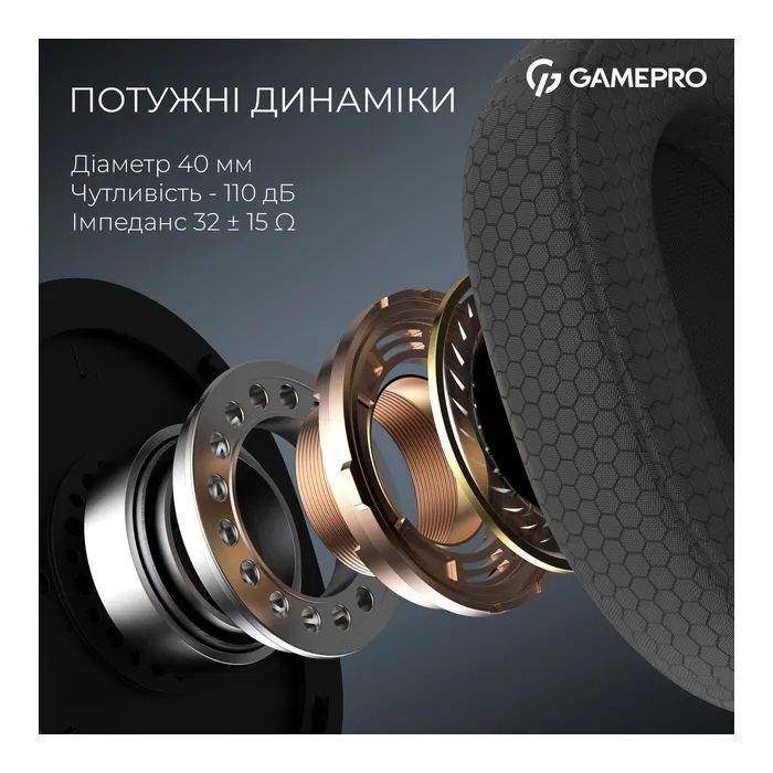 Наушники GamePro Asgard Bragi 7.1 RGB Tri-Mod Black (HSW250B) изображение 7