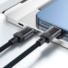 Дата кабель USB-C to USB-C 1.2m 60W stainless steel C12-03 Black Acefast (6974316283317) изображение 6